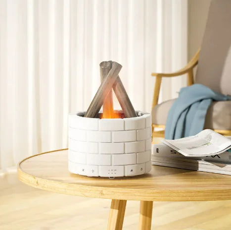 Flame Effect Humidifier & Aroma Diffuser